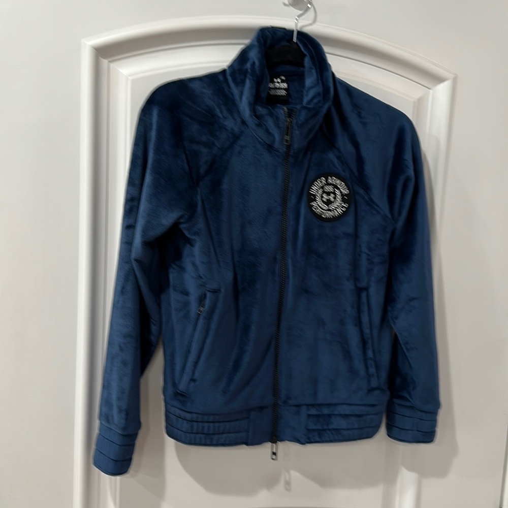 Under Armour YAST VELOUR JACKET Women’s size XS/TP/ECH 💐